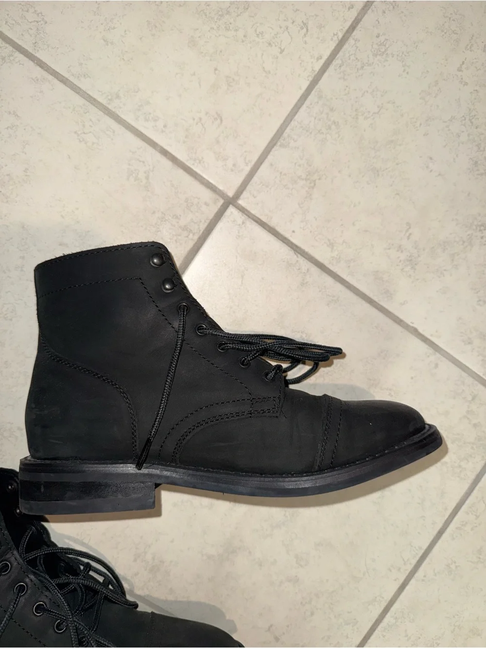 Thursday Boot Company Men's Black Matte Captain Boots